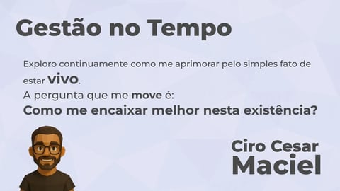 Gestão no Tempo